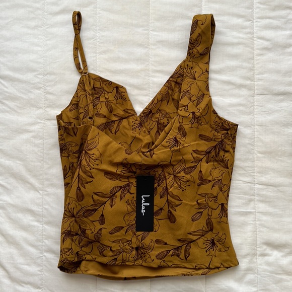 Lulus cowl neck top - Picture 2 of 6